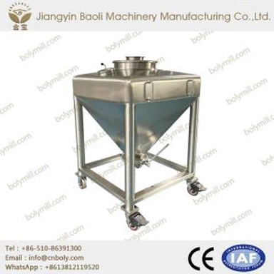 کاربرد صنعتی سیلوی ذخیره سازی پودر ادویه جات گرانول ذخیره سازی